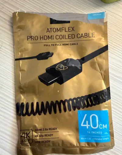 ATOMOS ŠPIRÁLOVÝ KÁBEL 4K FULL HDMI - MICRO HDMI