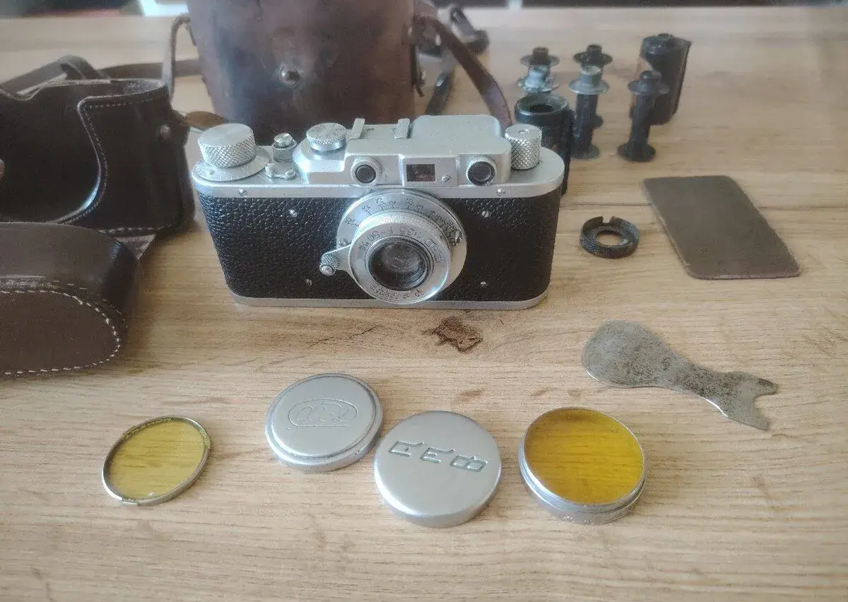 Fotoaparát FED rok 1939