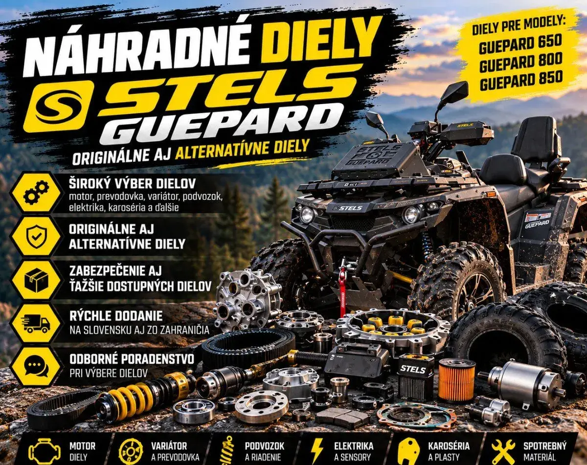 NÁHRADNÉ DIELY STELS GUEPARD 650 / 800 / 850