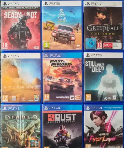 Hry ps4 ps5