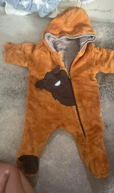 Overal zimný little angel a