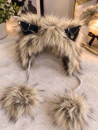 Cosplay uši na čelenke